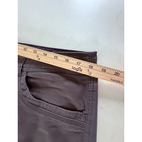 Kuhl Jeans Men's 36x32/34 Gray Kanvus Jean Straight Fit Outdoors Hiking Gorpcore - Picture 6 of 11